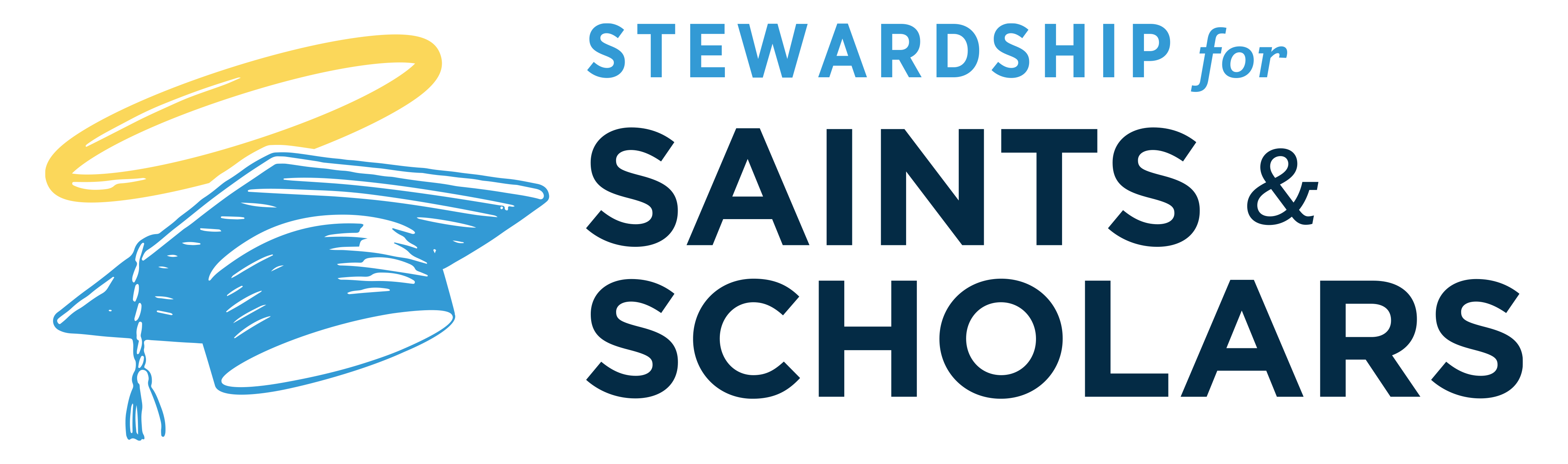 Stewardship for Saints and Scholars Logo